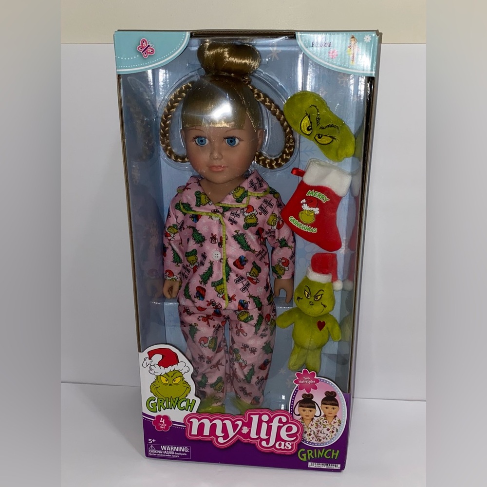 My Life As Grinch Doll NEW